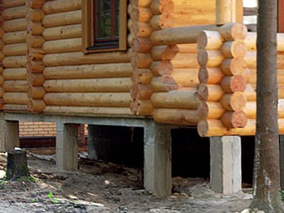 Фундамент для деревянного дома